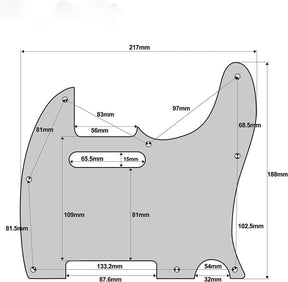 Telecaster Gitarr Pickguard