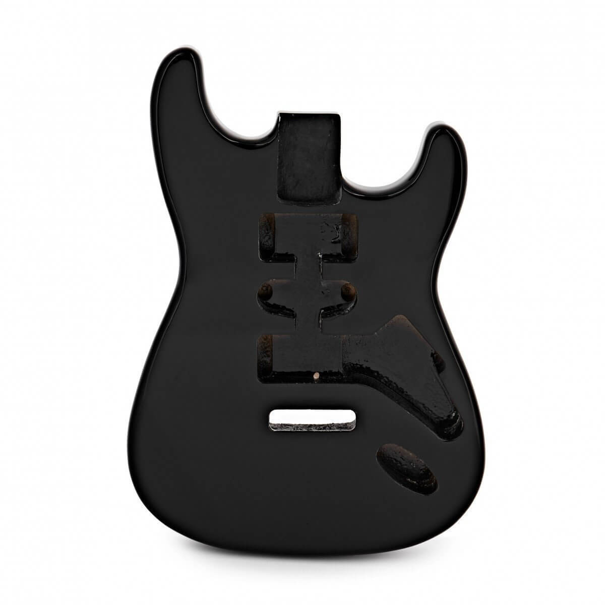 Stratocaster Guitar Black Body