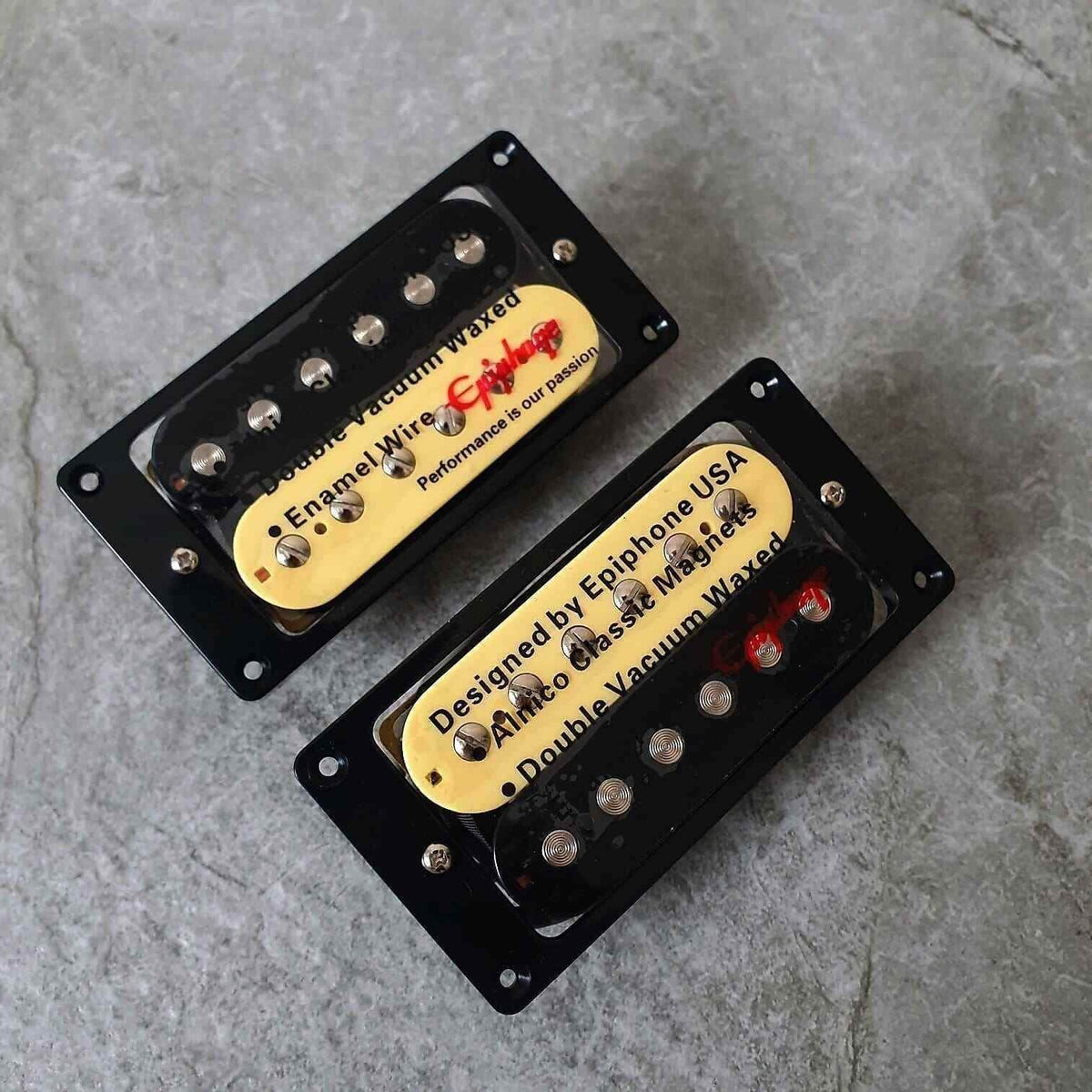 Zebra Humbucker Pickups