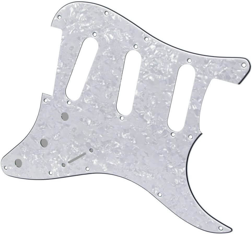 White Fender Pickguard