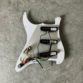 Wilkinson Prewired Strat Loaded Pickguard – SSS Dove