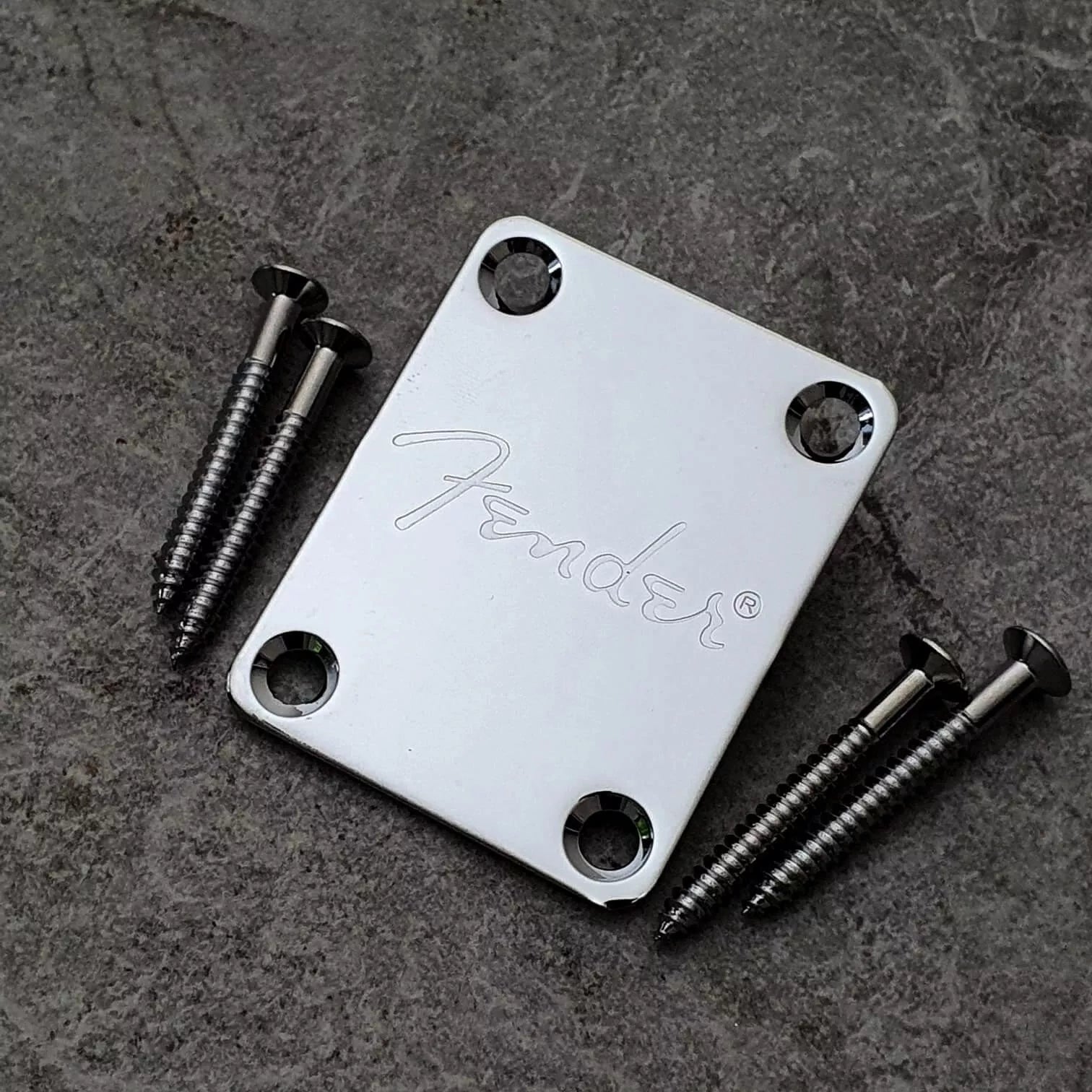 Fender Logo Neck Plate