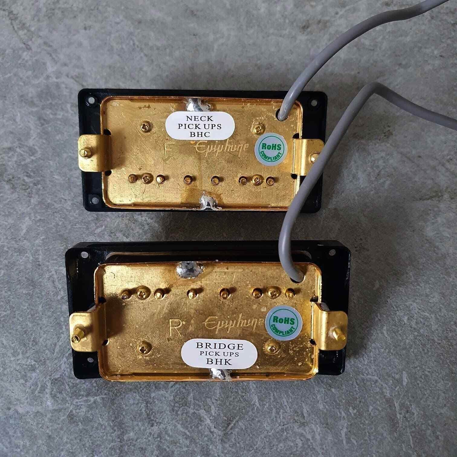 Zebra Humbucker Pickups