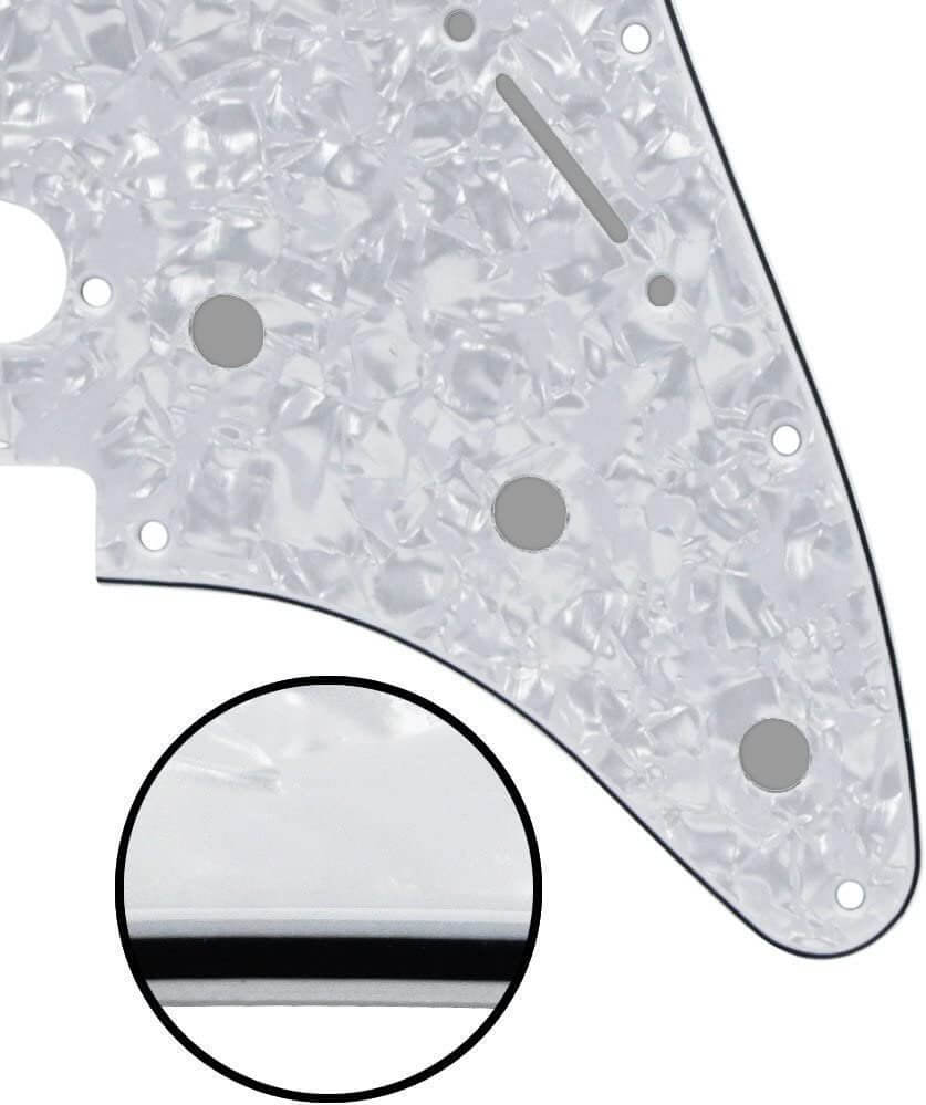 White Fender Pickguard