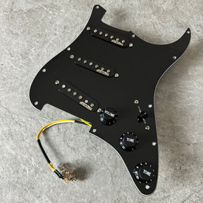 Wilkinson Prewired Strat Loaded Pickguard – Black