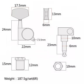 Guitar Tuning Pegs 