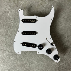 Wilkinson Prewired Strat Loaded Pickguard – SSS Dove