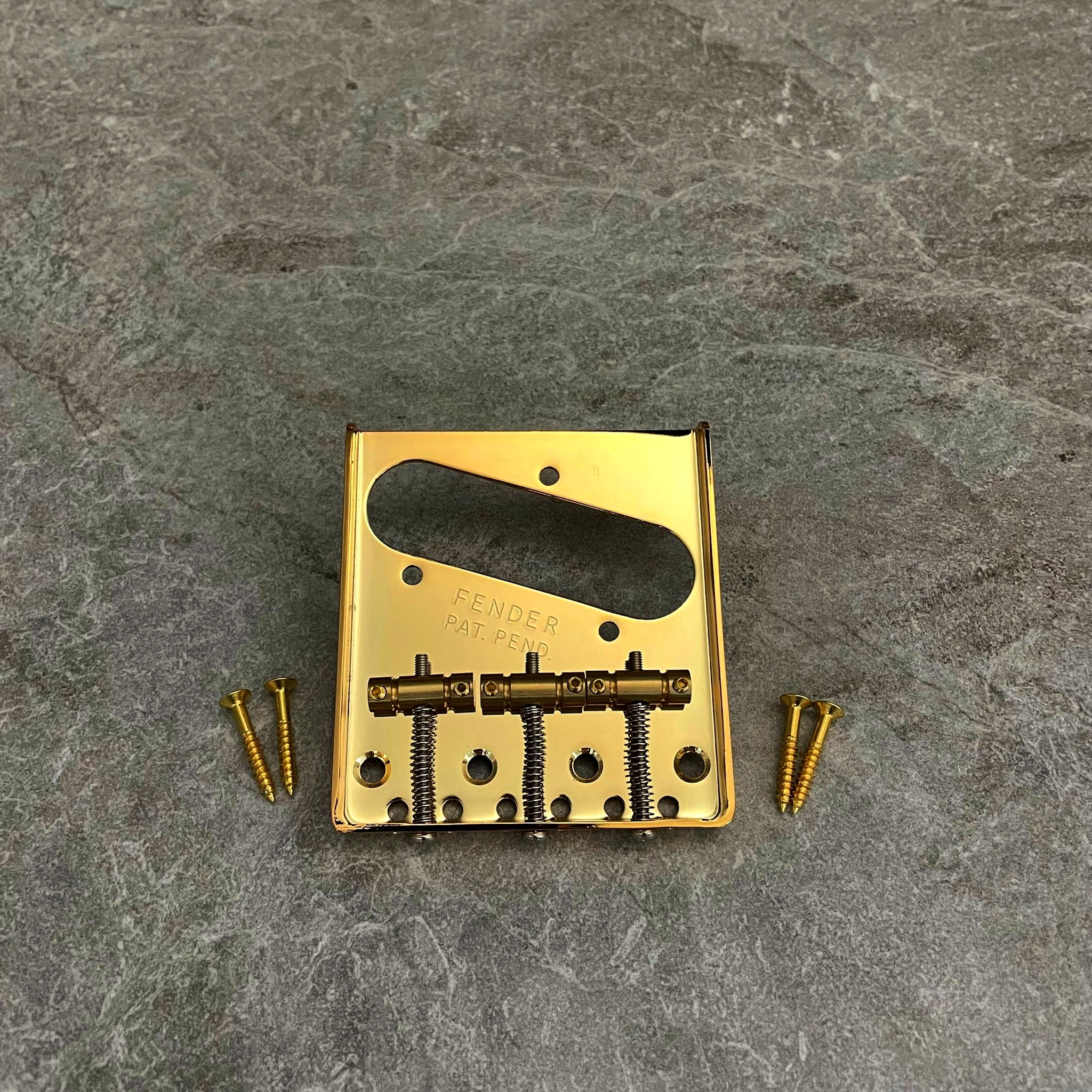 Fender Gold Ashtray Bridge