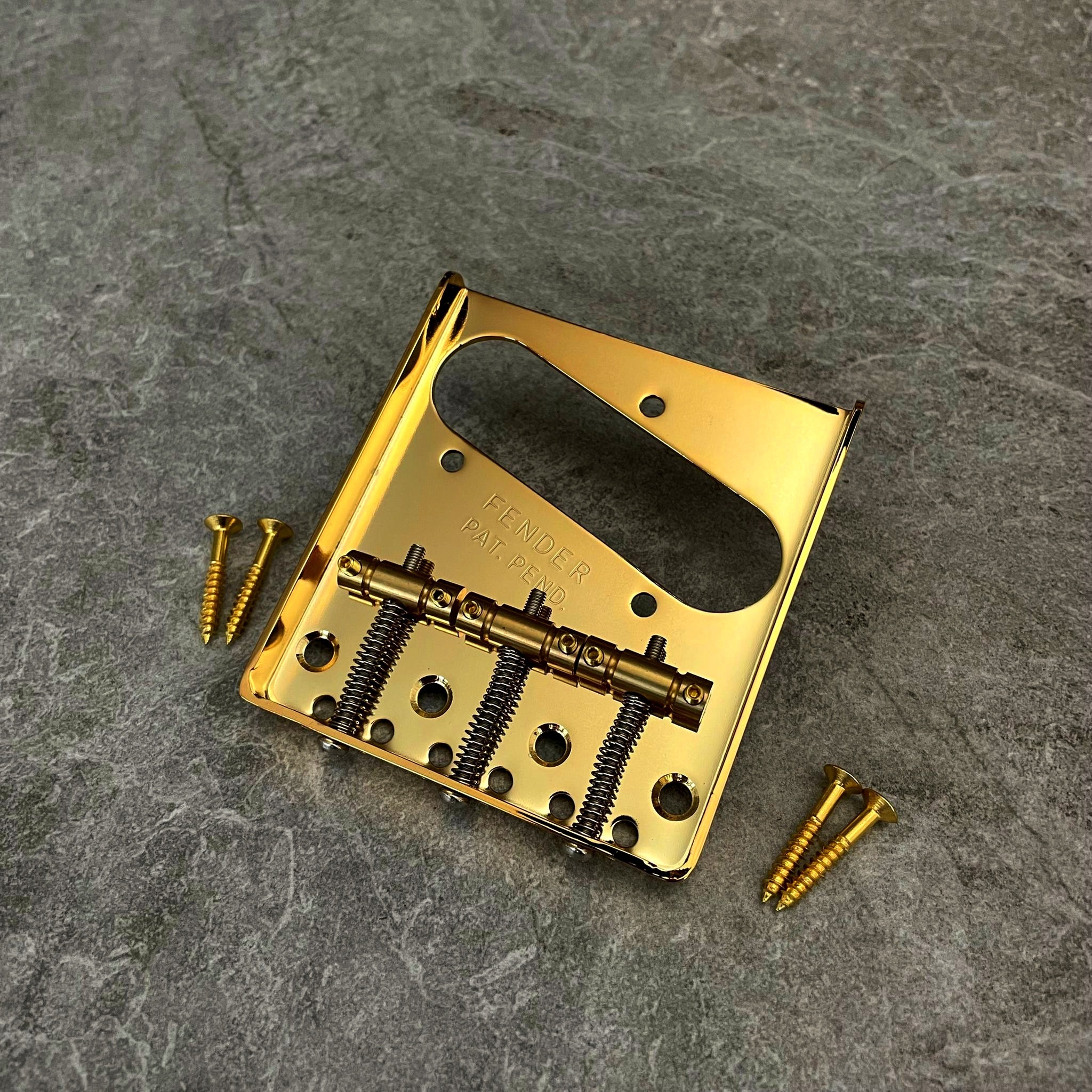 Fender Gold Ashtray Bridge