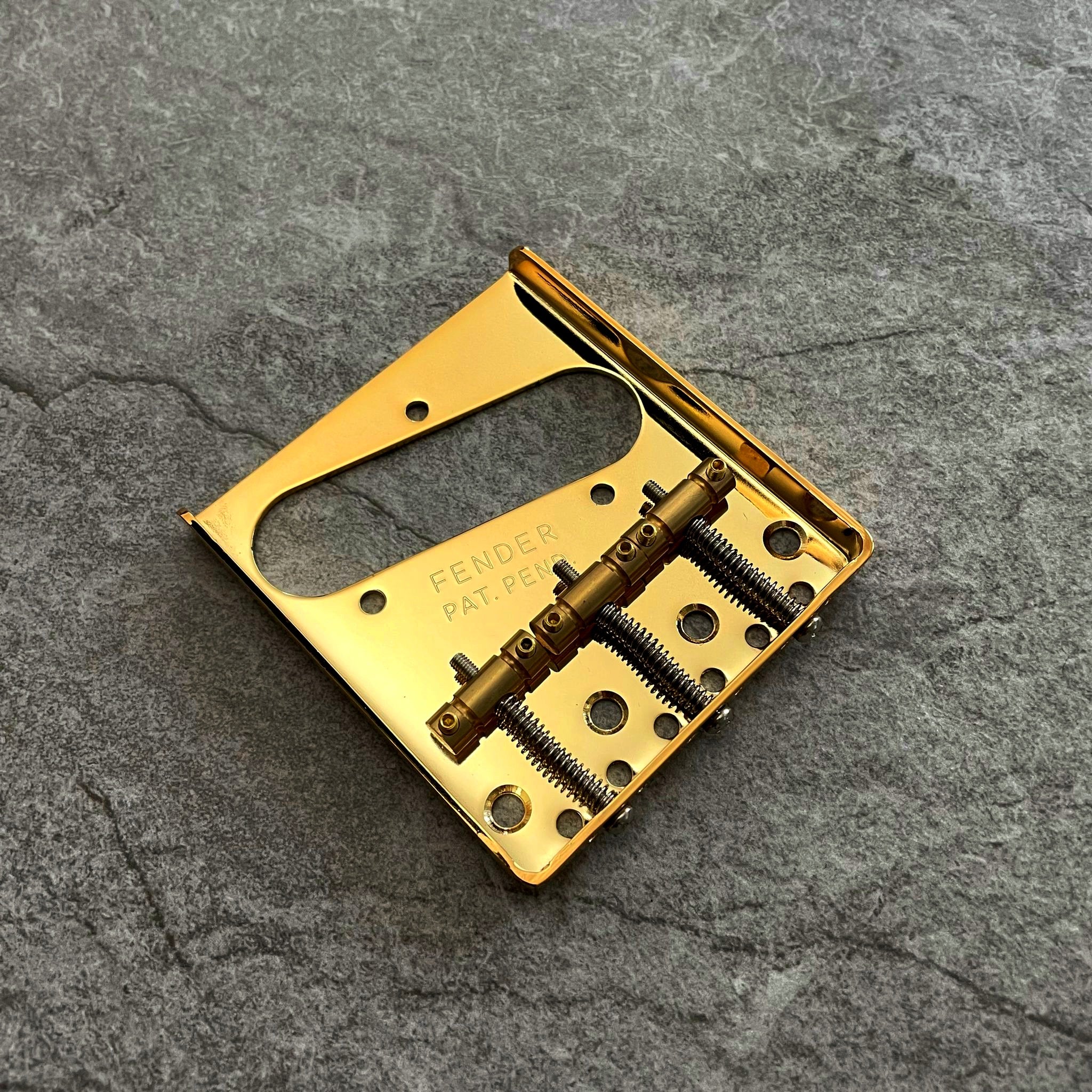 Fender Gold Ashtray Bridge