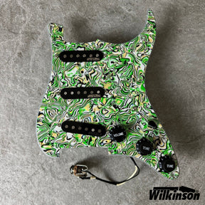 Wilkinson Prewired Strat Loaded Pickguard – Funky Style