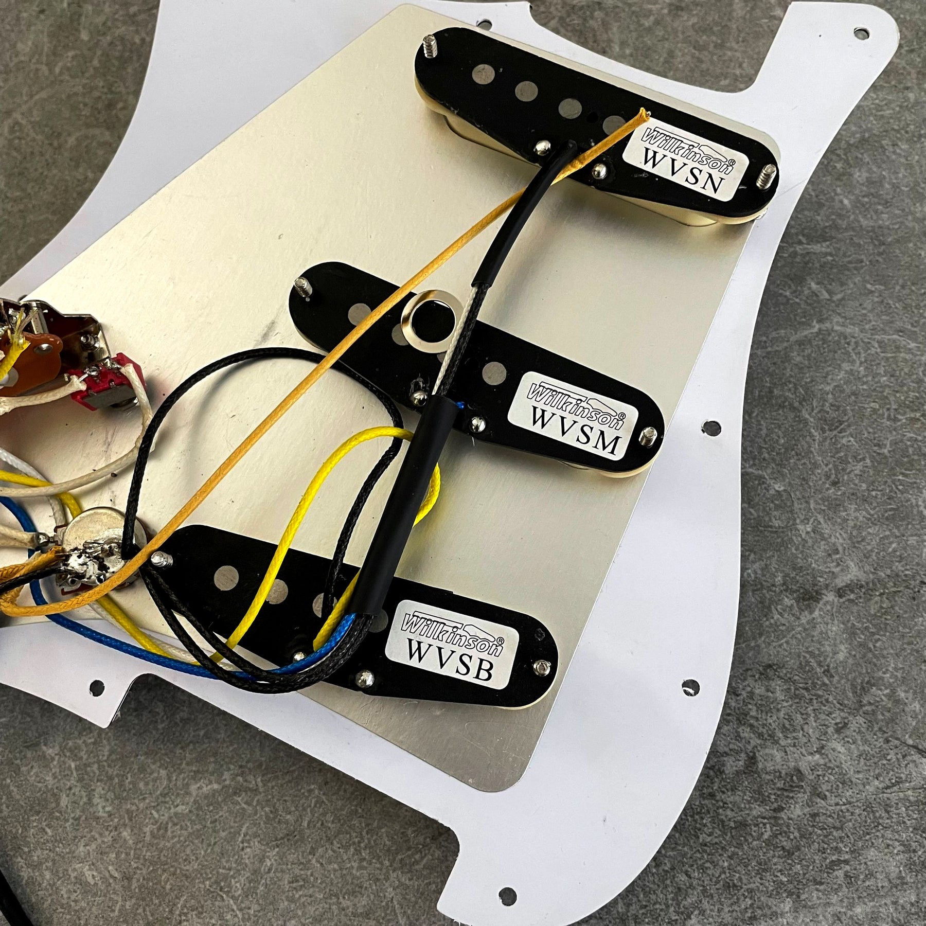 Prewired Strat Pickguard