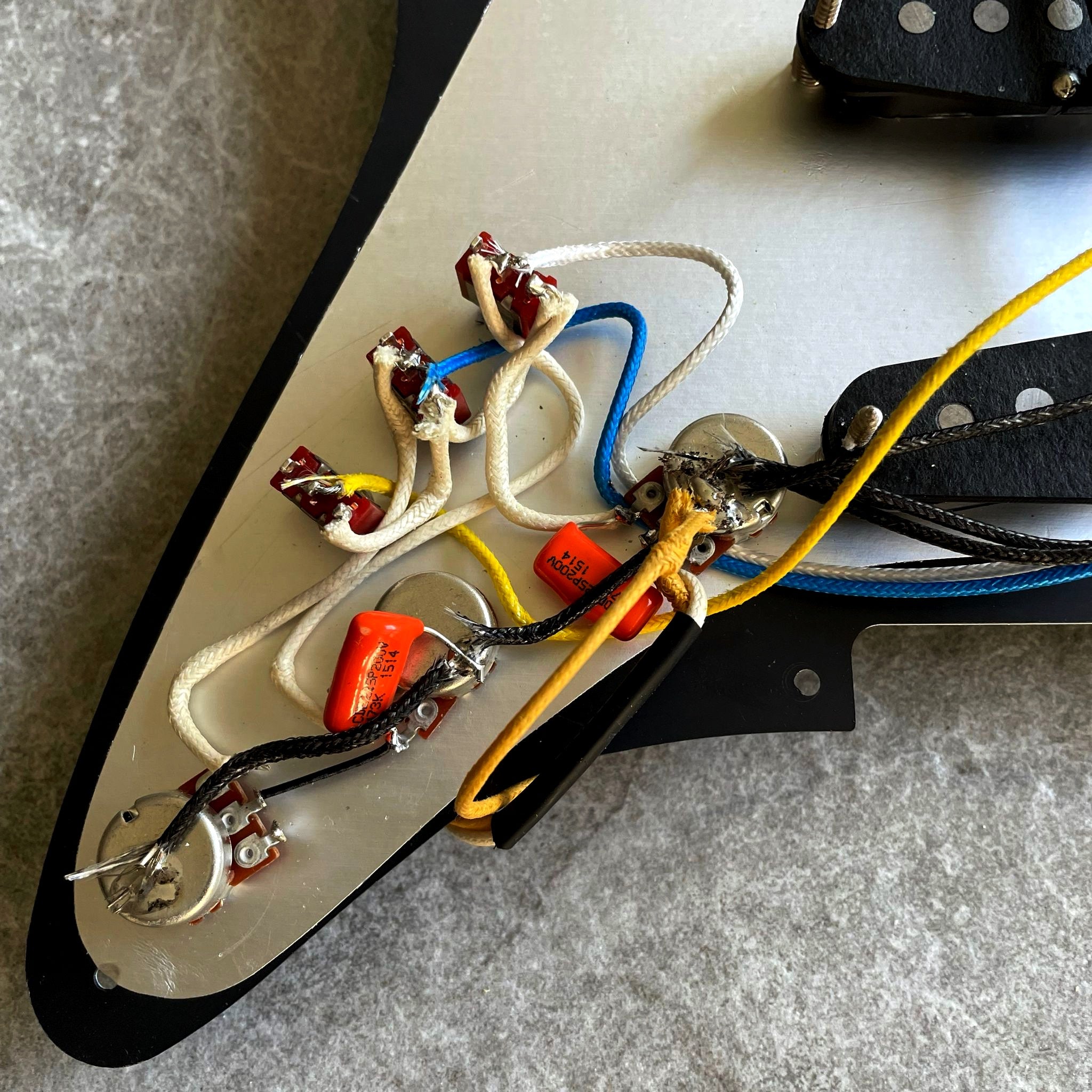 Pre Wired Strat Pickguard