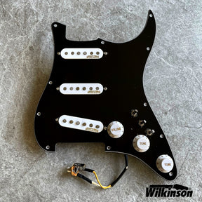 Black Stratocaster Pickguard