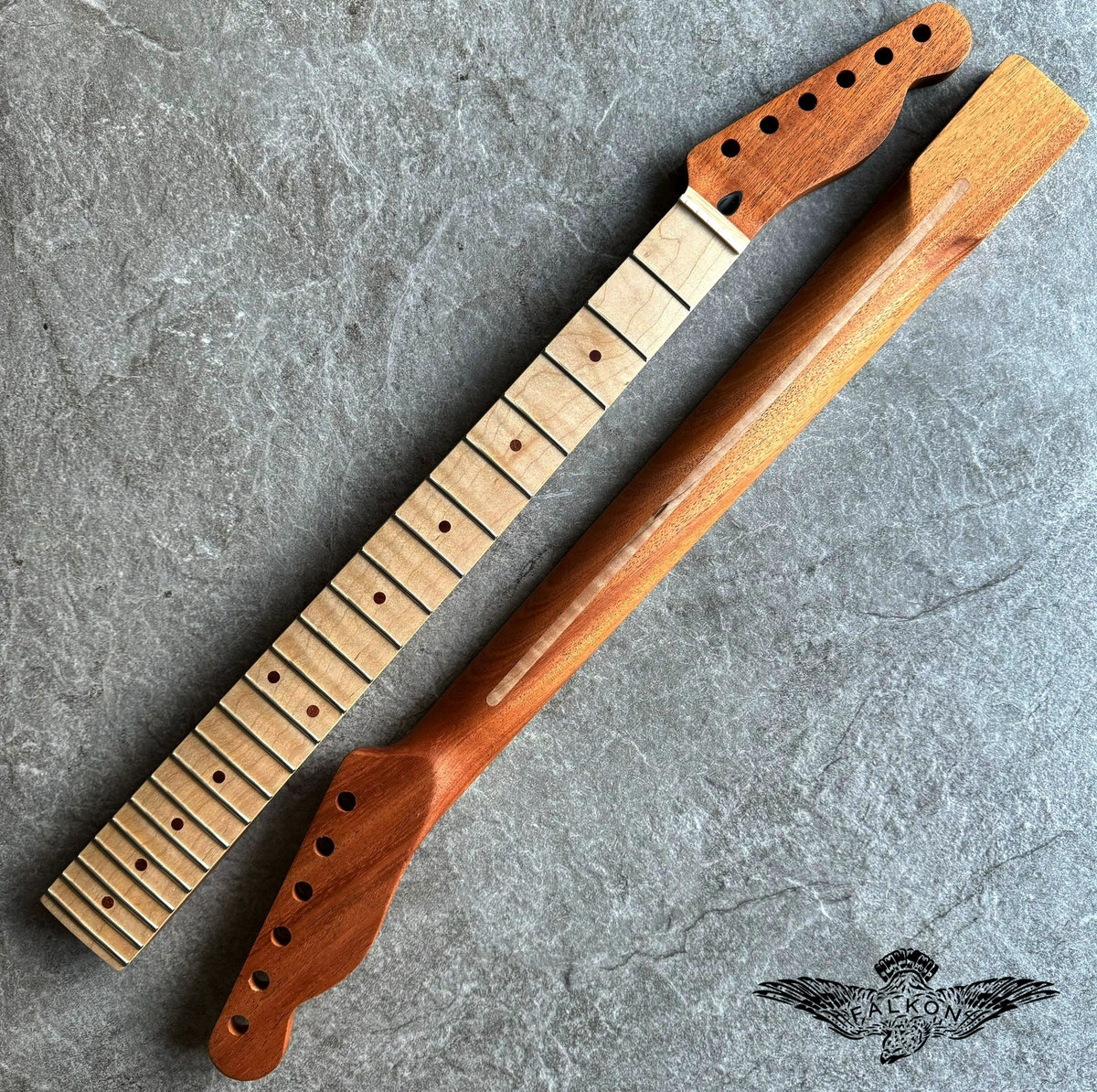 Mahogany Telecaster Guitar Neck with Maple 22-Fret Fingerboard