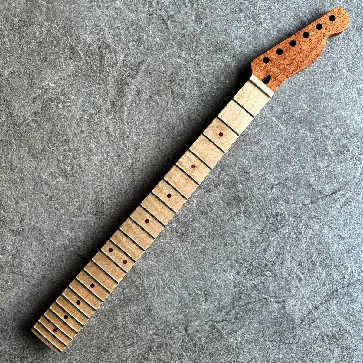 Mahogany Telecaster Guitar Neck with Maple 22-Fret Fingerboard