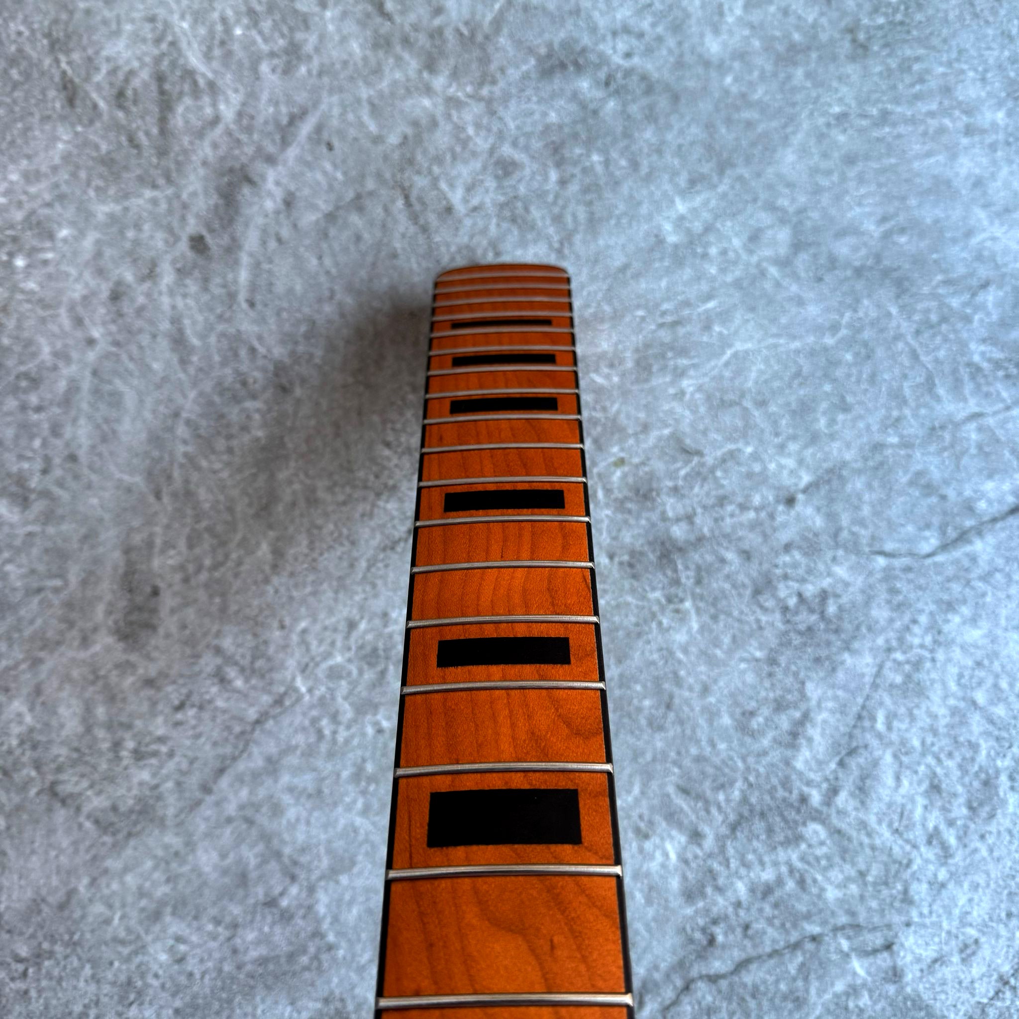 Jaguar Maple Neck 24-inch Scale with Stain Finish & Classic Dot Inlays