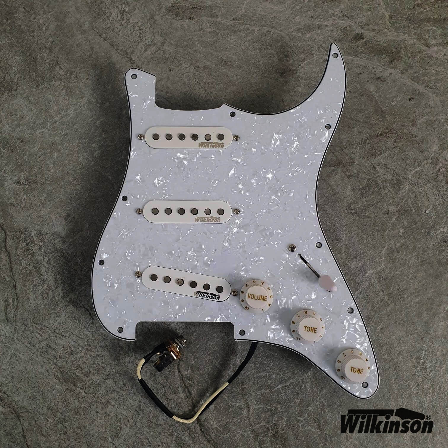 Wilkinson Stratocaster Prewired Loaded Pickguard