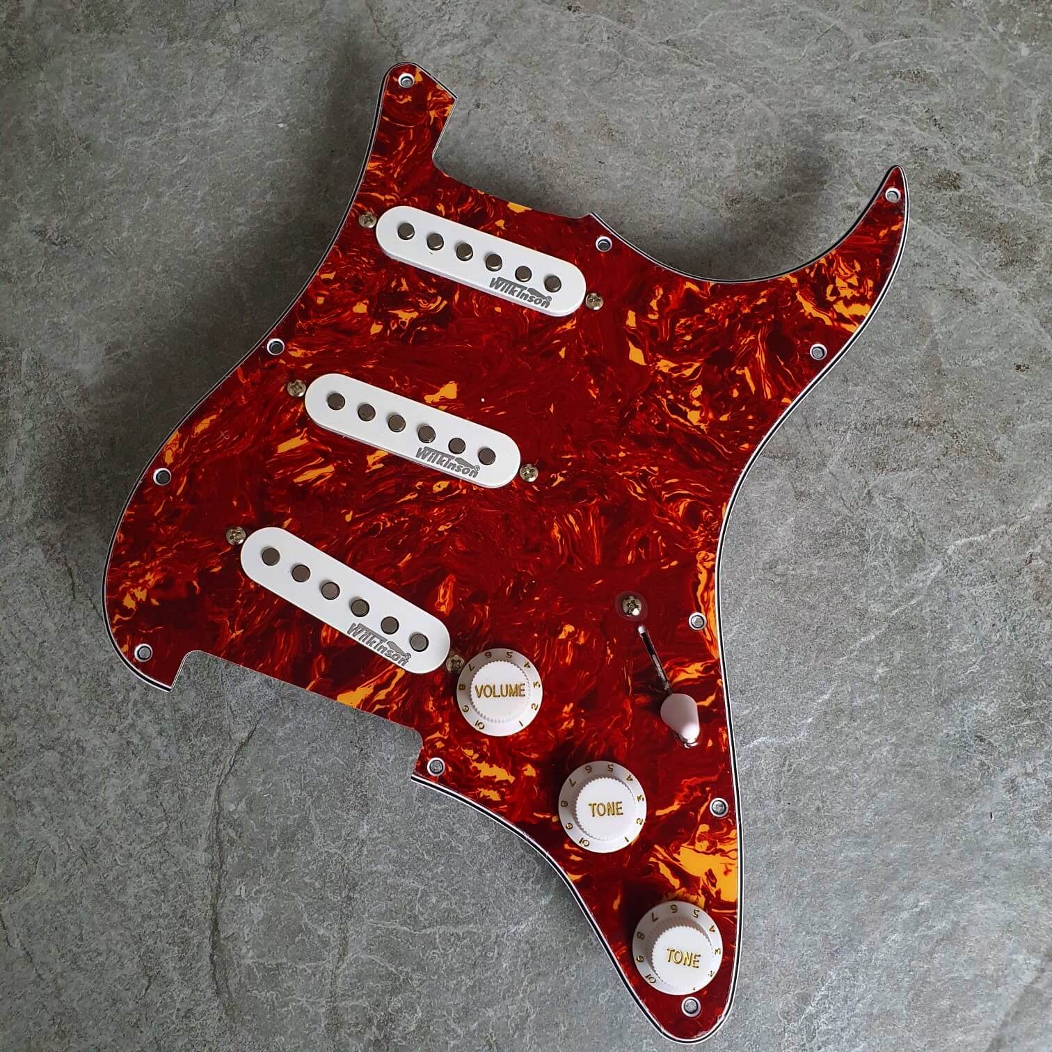 Wilkinson Stratocaster Prewired Loaded Pickguard