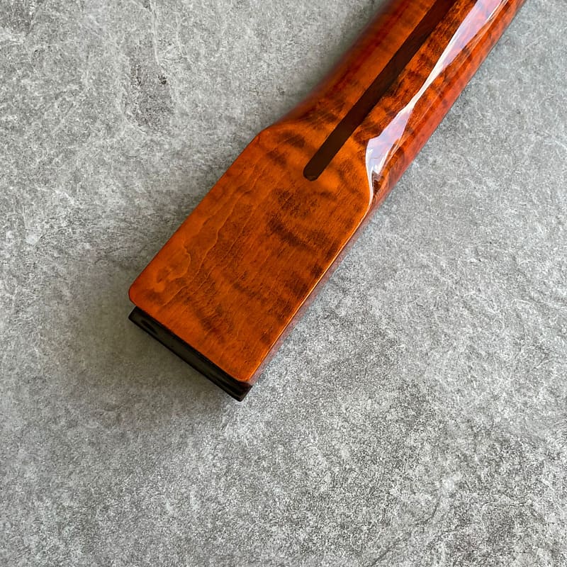 TIger Flame Guitar Neck