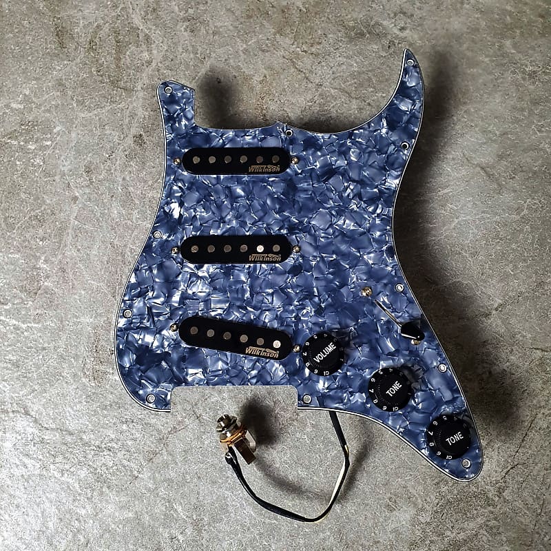 Prewired Wilkinson Strat Pickguard