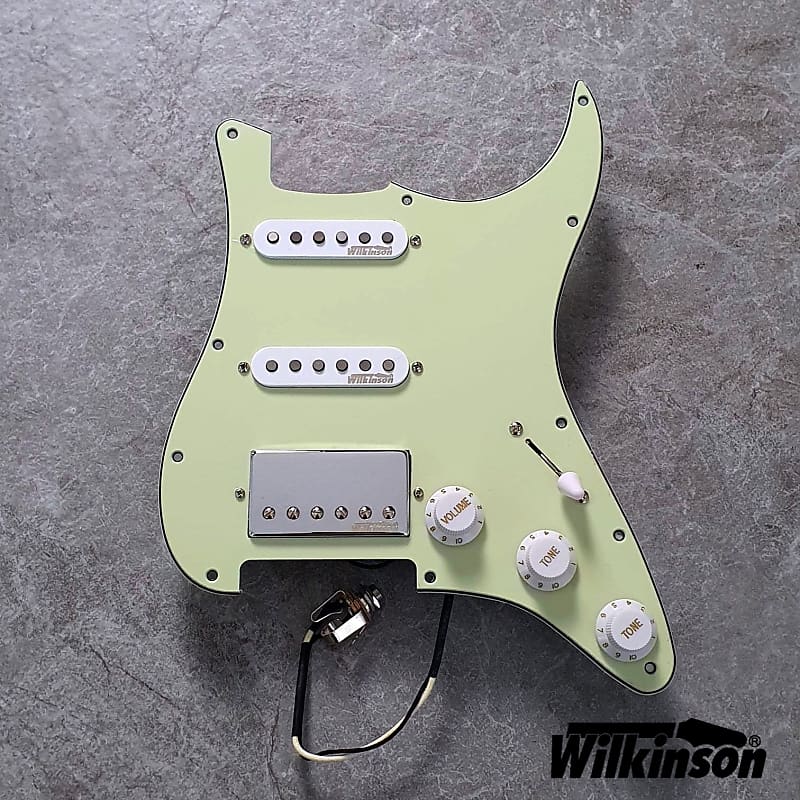 Wilkinson Prewired Stratocaster Loaded Pickguard SSH! Mint