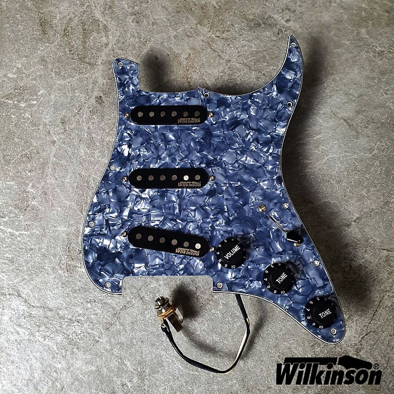 Prewired Wilkinson Strat Pickguard