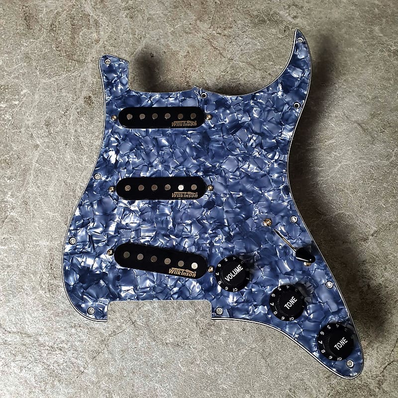 Prewired Wilkinson Strat Pickguard