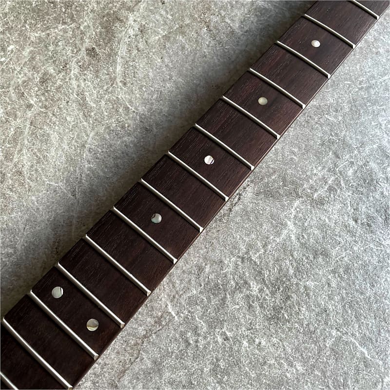 Tiger Flame Guitar Neck