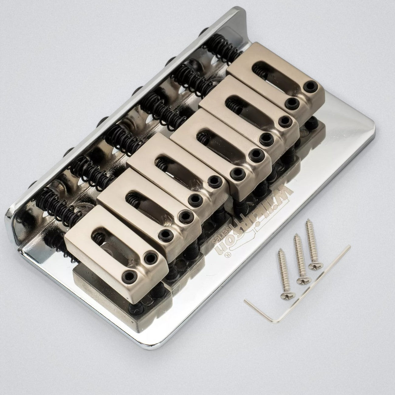 Wilkinson Hardtail Guitar Bridge WOF01 with Mounting Screws