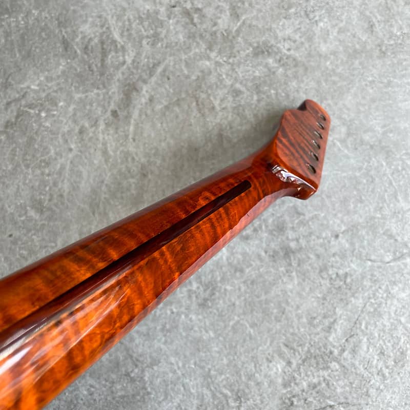 TIger Flame Guitar Neck